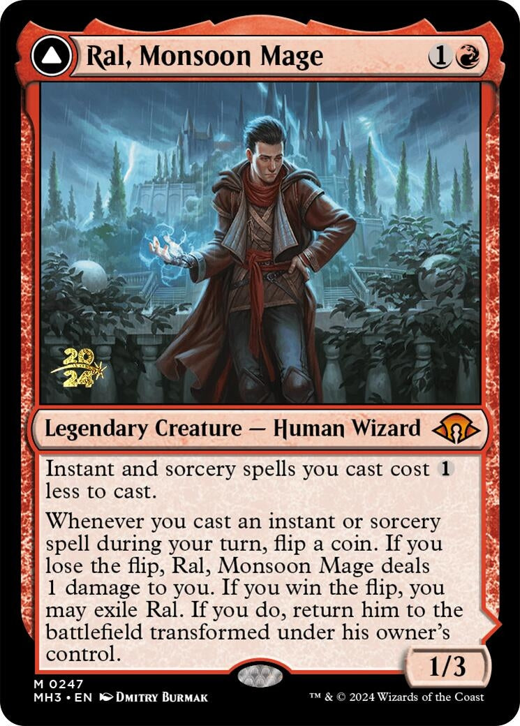 Image for Ral, Monsoon Mage (247) (PRE) - Magic: The Gathering