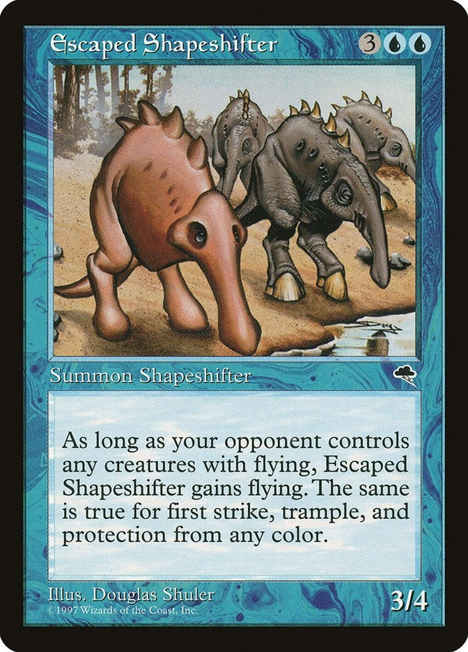 Image for Escaped Shapeshifter (62) (TMP) - Magic: The Gathering