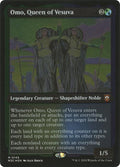 Image for Omo, Queen of Vesuva (Display Commander) - Thick Stock (145) (M3C) - Magic: The Gathering