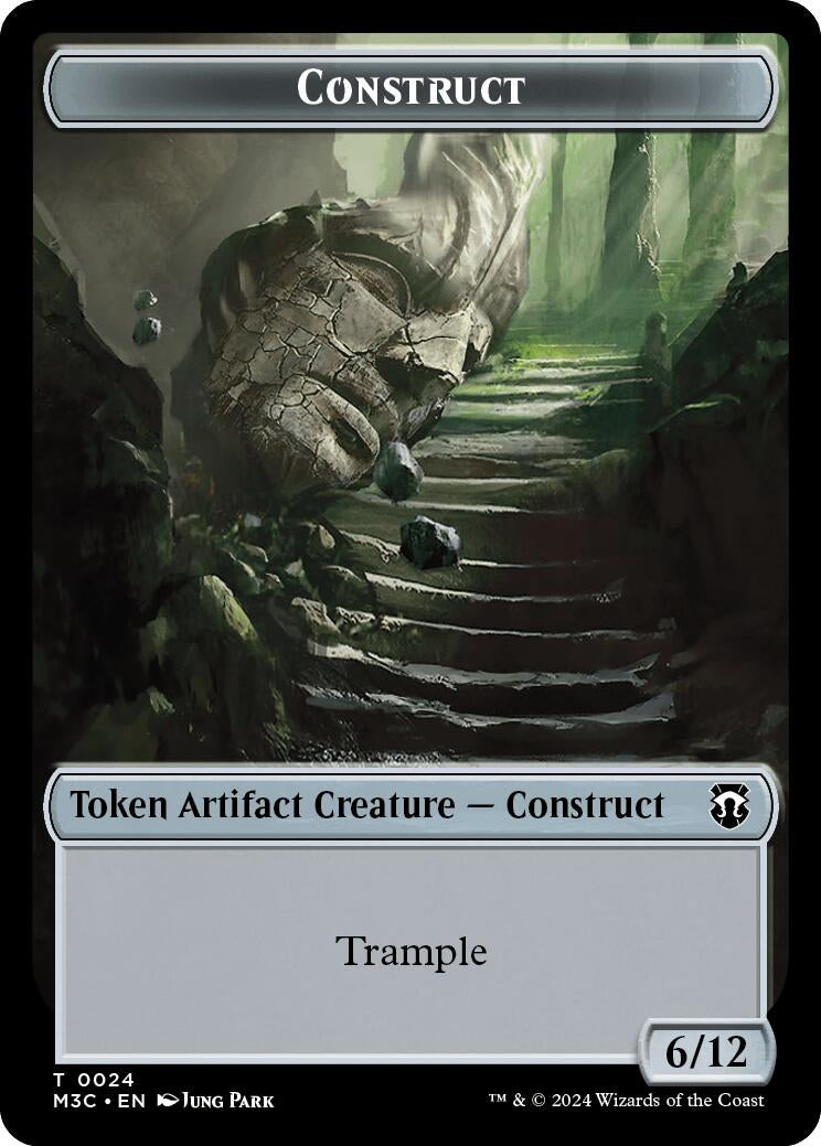 Image for Construct // Myr Double-Sided Token (24 // 25) (M3C) - Magic: The Gathering