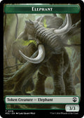 Image for Elephant // Beast (0016) Double-Sided Token (18 // 16) (M3C) - Magic: The Gathering