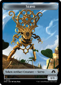 Image for Servo // Cat Warrior Double-Sided Token (33 // 5) (MH3) - Magic: The Gathering