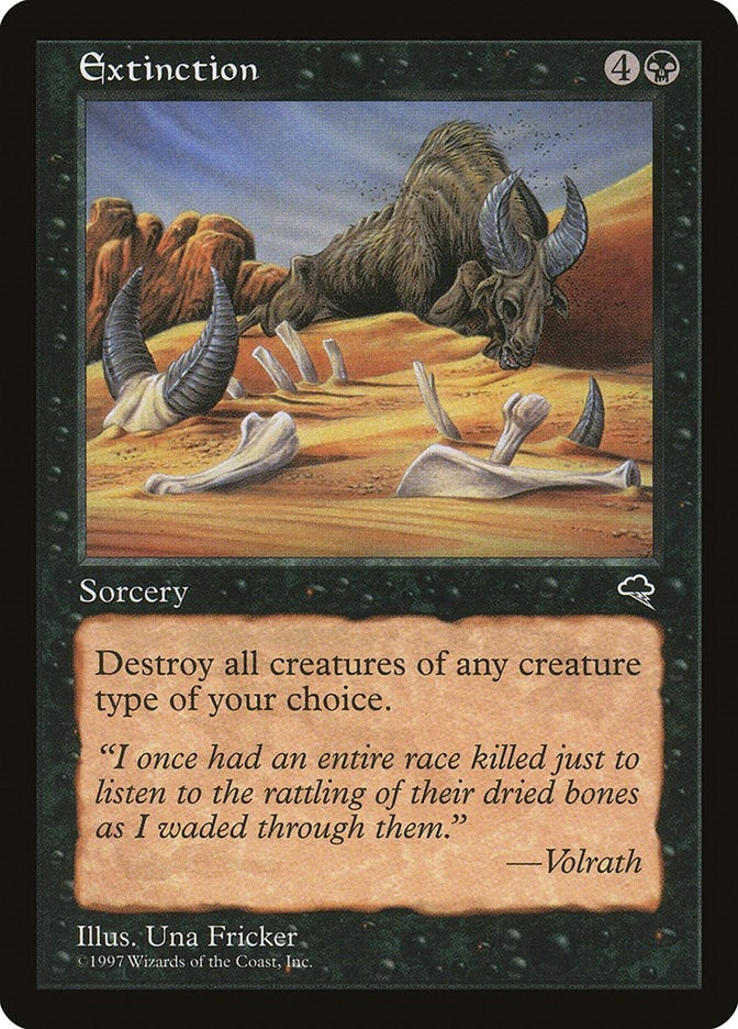 Image for Extinction (135) (TMP) - Magic: The Gathering