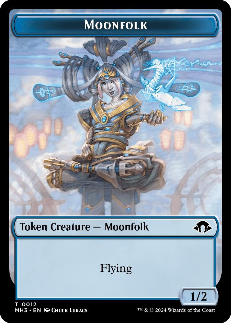 Image for Moonfolk Token (12) (MH3) - Magic: The Gathering