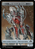 Image for Phyrexian Golem // Energy Reserve Double-Sided Token (32 // 36) (MH3) - Magic: The Gathering
