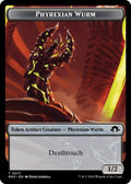 Image for Phyrexian Wurm (0017) // Energy Reserve Double-Sided Token (17 // 36) (MH3) - Magic: The Gathering