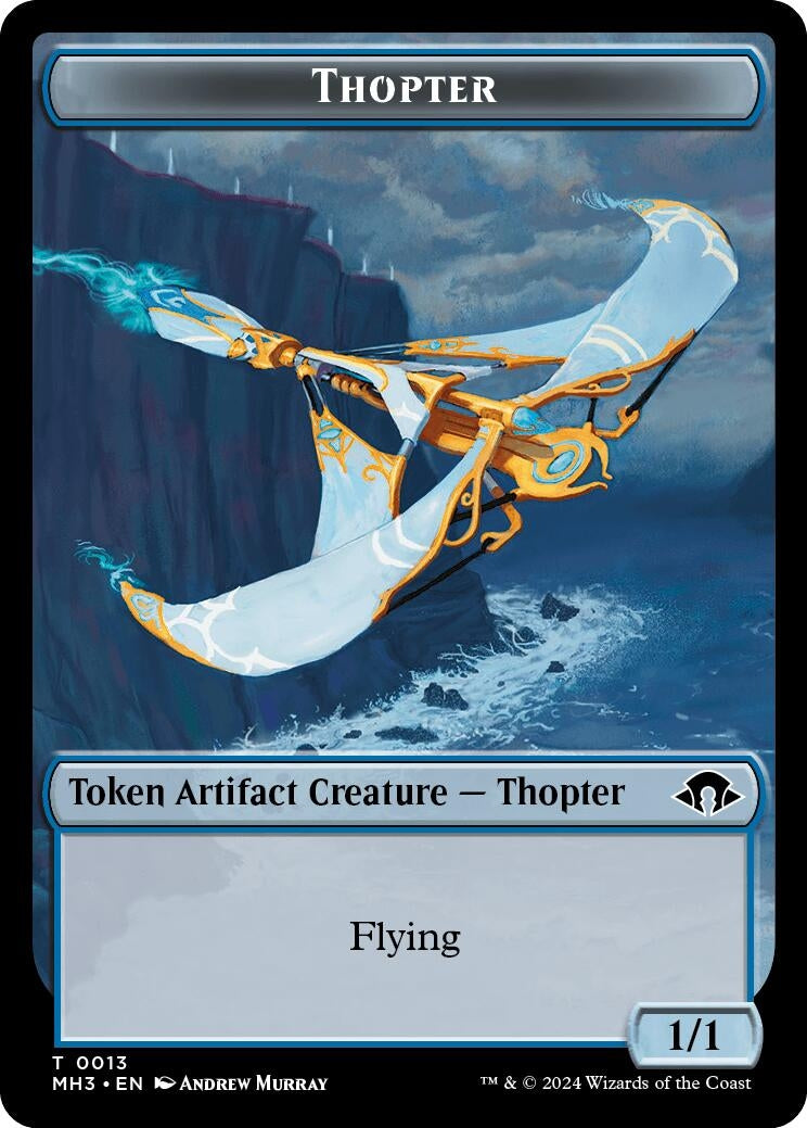 Image for Thopter Token (13) (MH3) - Magic: The Gathering