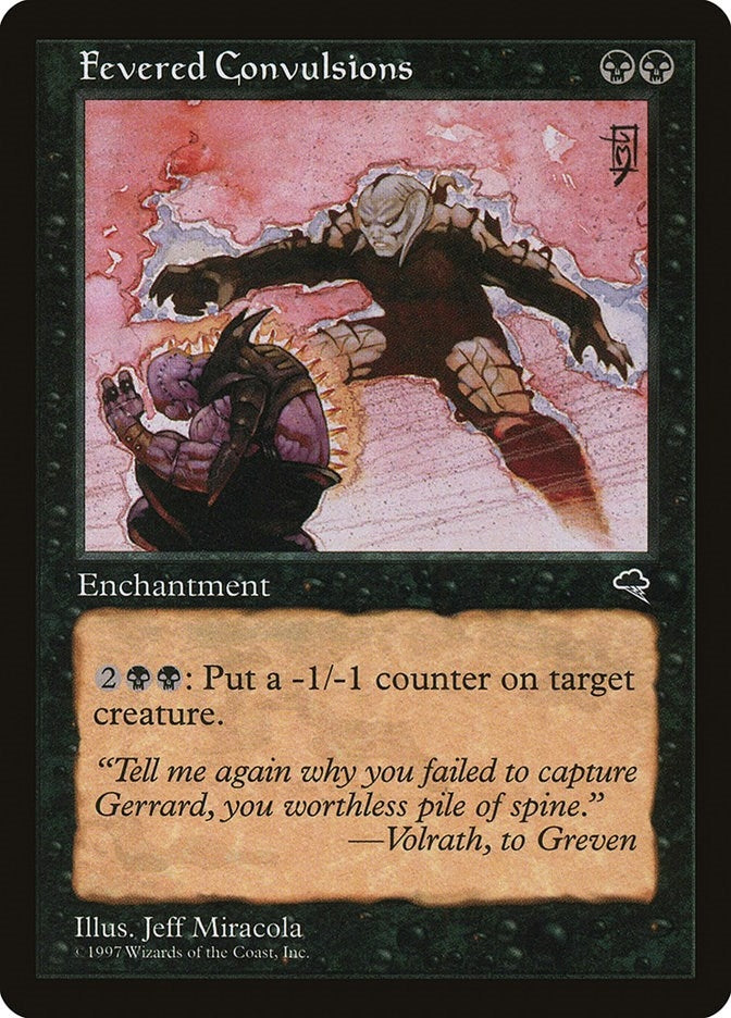 Image for Fevered Convulsions (136) (TMP) - Magic: The Gathering