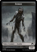 Image for Zombie (Ripple Foil) // Elephant Double-Sided Token (39 // 18) (M3C) - Magic: The Gathering