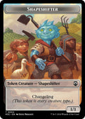 Image for Shapeshifter (0004) (Ripple Foil) // Copy Double-Sided Token (4 // 1) (M3C) - Magic: The Gathering