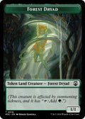 Image for Forest Dryad (Ripple Foil) // Emblem - Vivien Reid Double-Sided Token (19 // 28) (M3C) - Magic: The Gathering