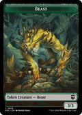 Image for Beast (0015) (Ripple Foil) // Insect (0025) Double-Sided Token (15 // 25) (M3C) - Magic: The Gathering