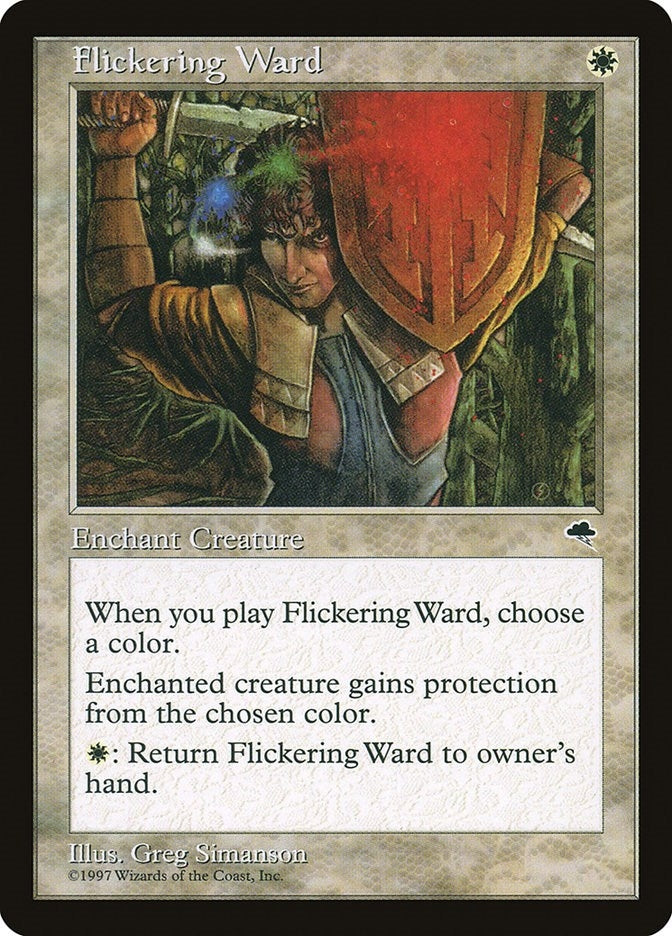 Image for Flickering Ward (19) (TMP) - Magic: The Gathering