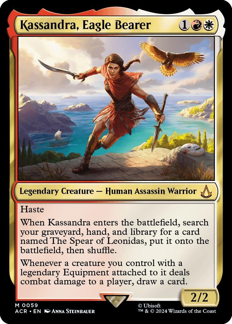 Image for Kassandra, Eagle Bearer (59) (ACR) - Magic: The Gathering