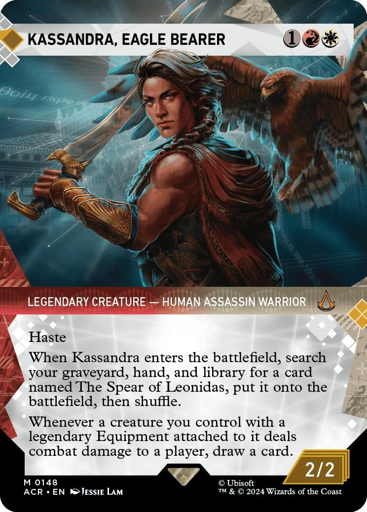 Image for Kassandra, Eagle Bearer (Showcase) (148) (ACR) - Magic: The Gathering