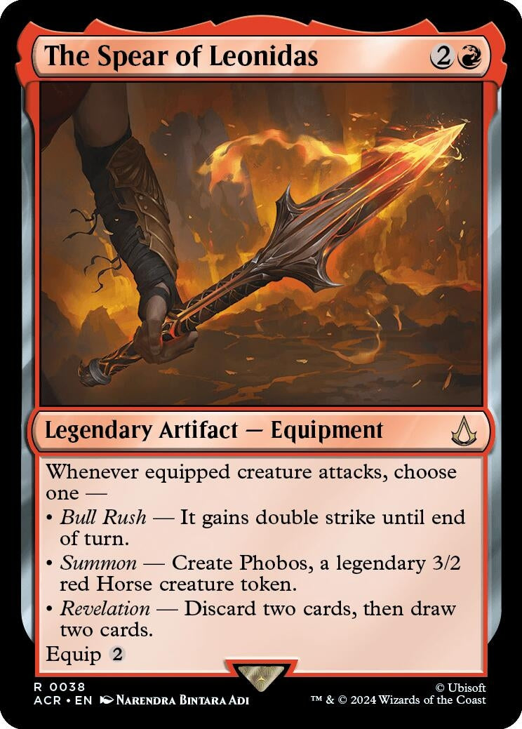Image for The Spear of Leonidas (38) (ACR) - Magic: The Gathering