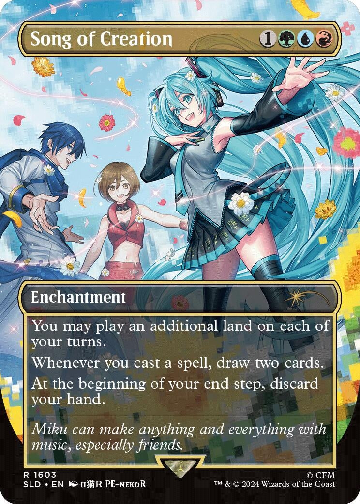 Image for Song of Creation (1603) (SLD) - Magic: The Gathering