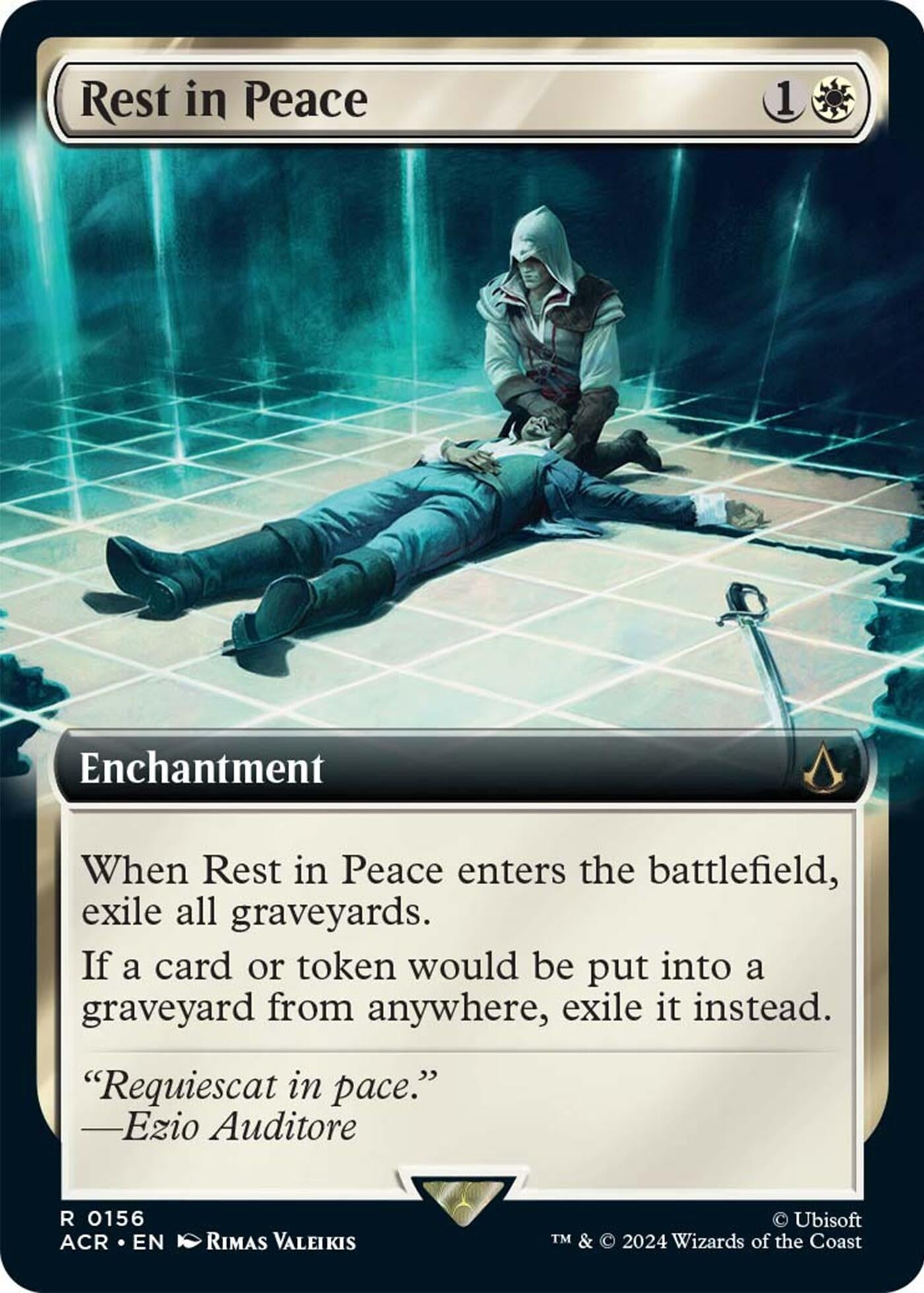 Image for Rest in Peace (Extended Art) (156) (ACR) - Magic: The Gathering
