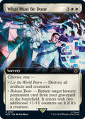 Image for What Must Be Done (Extended Art) (157) (ACR) - Magic: The Gathering