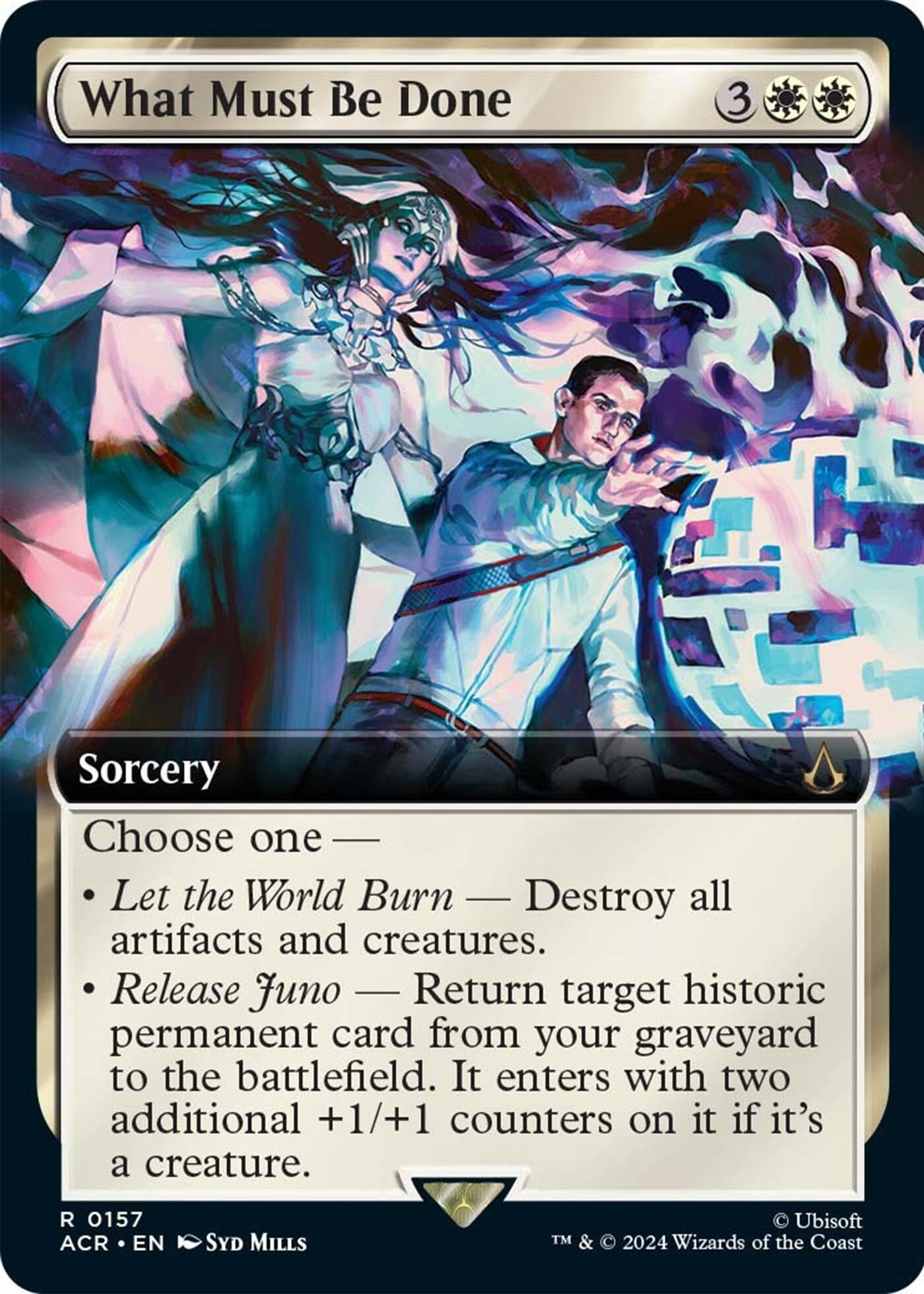 Image for What Must Be Done (Extended Art) (157) (ACR) - Magic: The Gathering
