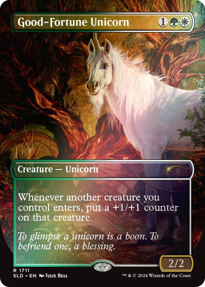 Good-Fortune Unicorn (Rainbow Foil) (1711) (SLD)