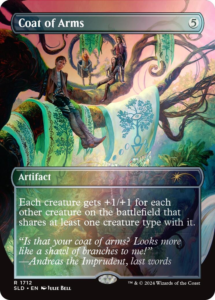 Image for Coat of Arms (1712) (Rainbow Foil) (1712) (SLD) - Magic: The Gathering