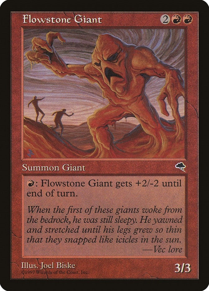 Image for Flowstone Giant (174) (TMP) - Magic: The Gathering