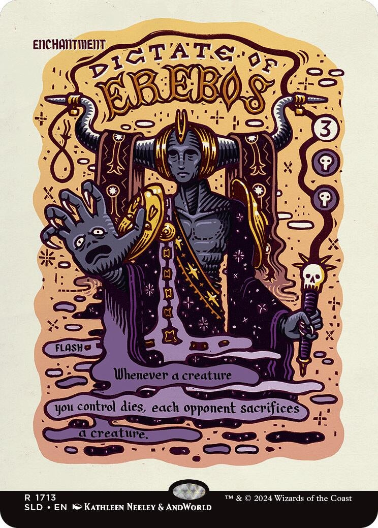 Image for Dictate of Erebos (1713) (SLD) - Magic: The Gathering