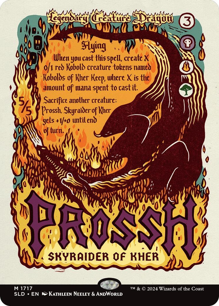 Image for Prossh, Skyraider of Kher (1717) (SLD) - Magic: The Gathering