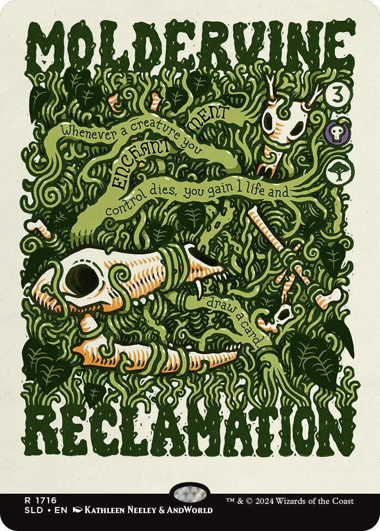 Image for Moldervine Reclamation (1716) (SLD) - Magic: The Gathering
