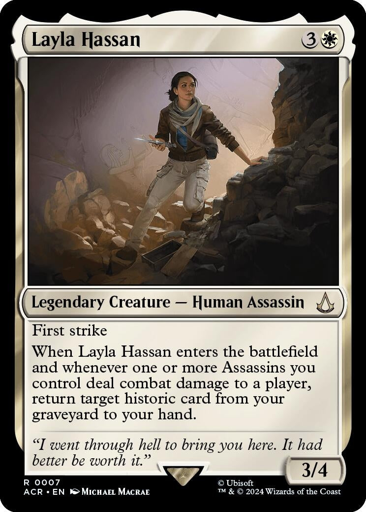 Image for Layla Hassan (7) (ACR) - Magic: The Gathering