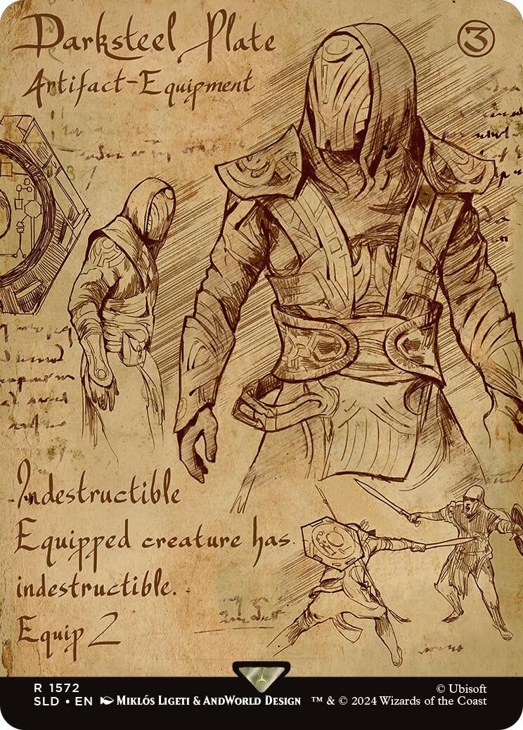 Image for Darksteel Plate (1572) (SLD) - Magic: The Gathering