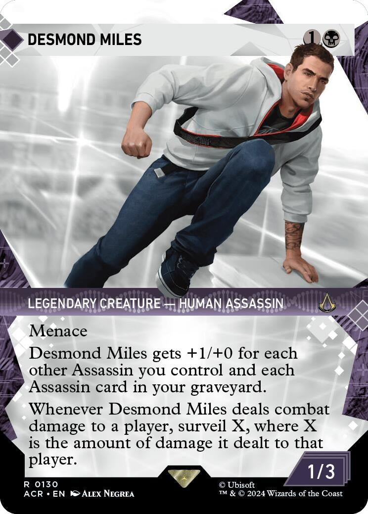 Image for Desmond Miles (Showcase) (130) (ACR) - Magic: The Gathering