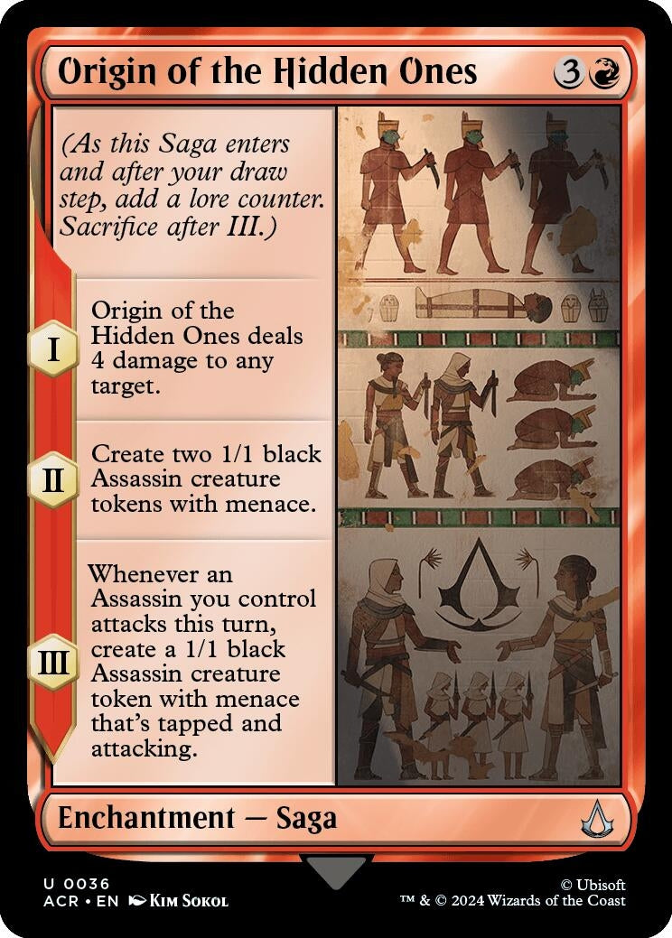 Image for Origin of the Hidden Ones (36) (ACR) - Magic: The Gathering