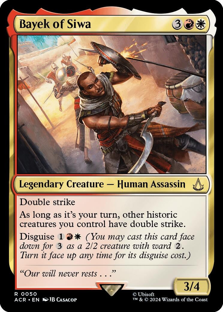 Image for Bayek of Siwa (50) (ACR) - Magic: The Gathering
