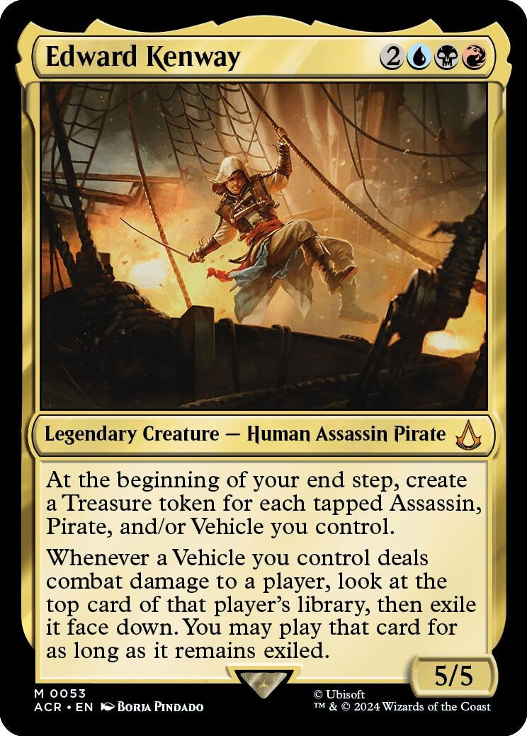 Image for Edward Kenway (53) (ACR) - Magic: The Gathering