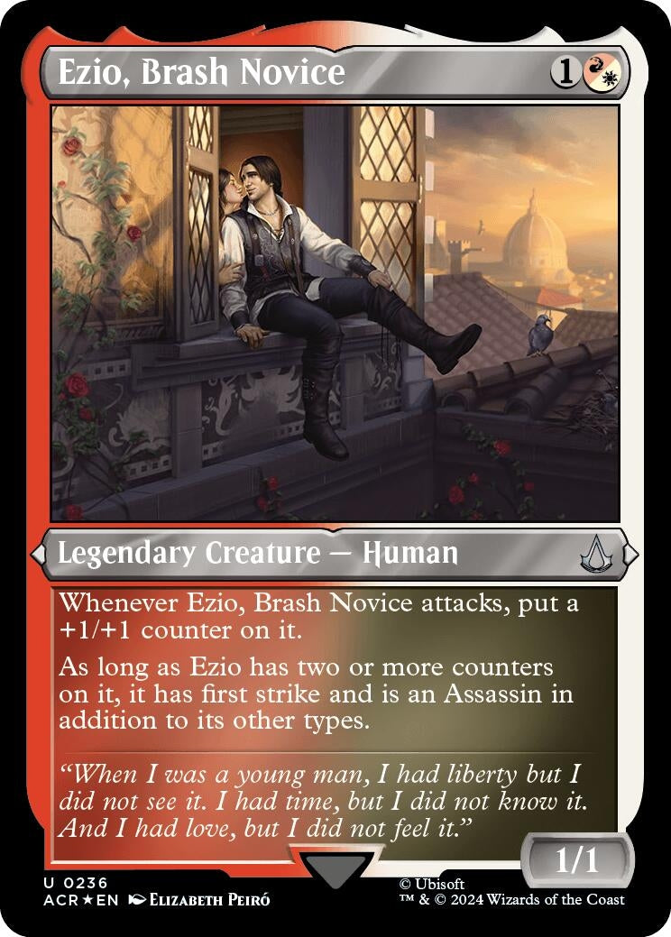 Image for Ezio, Brash Novice (Foil Etched) (236) (ACR) - Magic: The Gathering