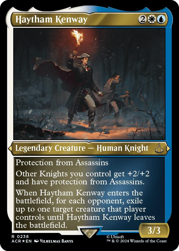 Image for Haytham Kenway (Foil Etched) (238) (ACR) - Magic: The Gathering