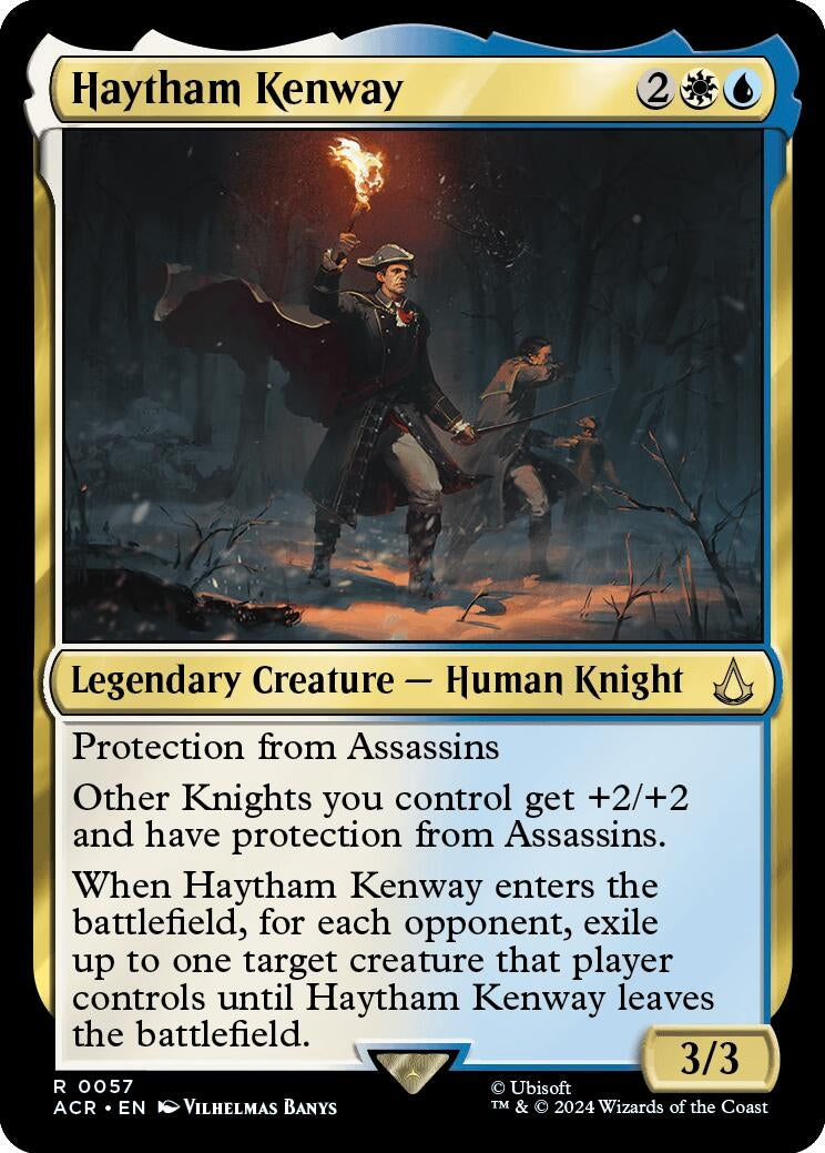 Image for Haytham Kenway (57) (ACR) - Magic: The Gathering