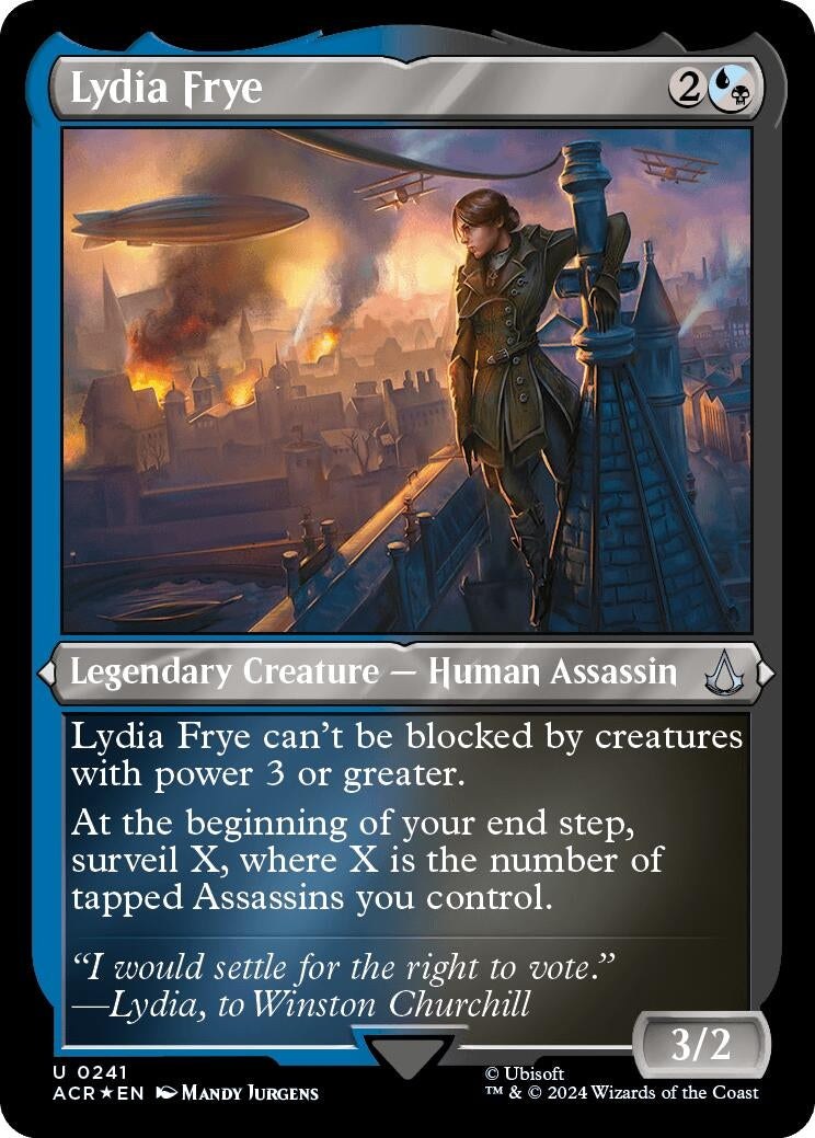 Image for Lydia Frye (Foil Etched) (241) (ACR) - Magic: The Gathering