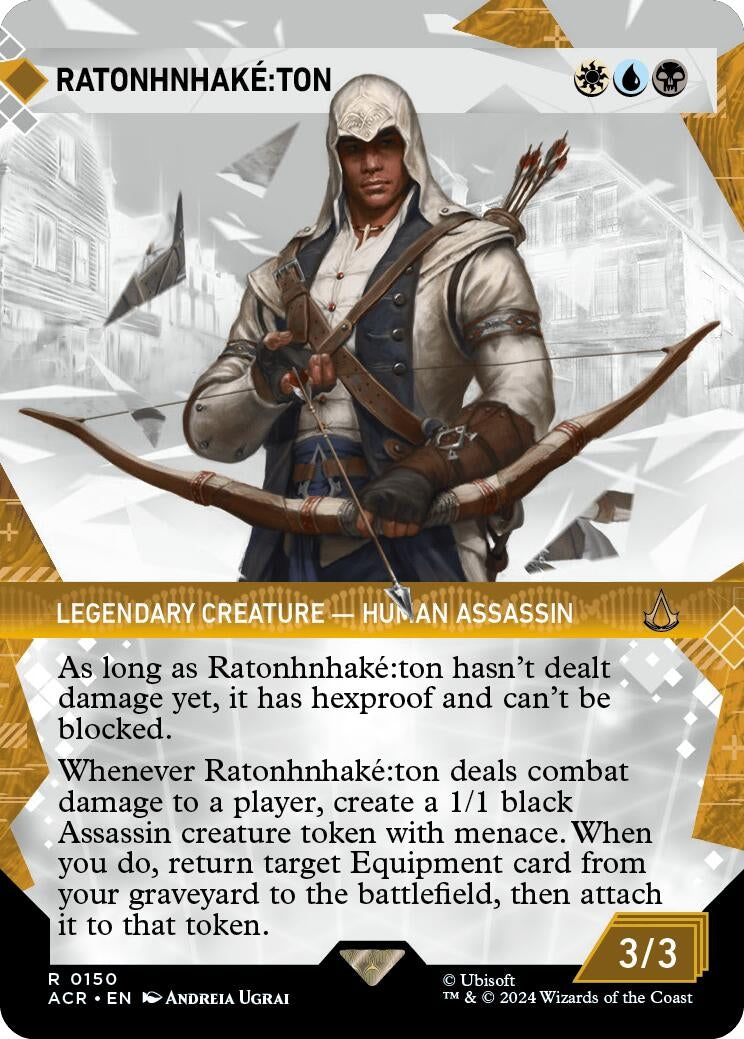 Image for Ratonhnhake:ton (Showcase) (150) (ACR) - Magic: The Gathering