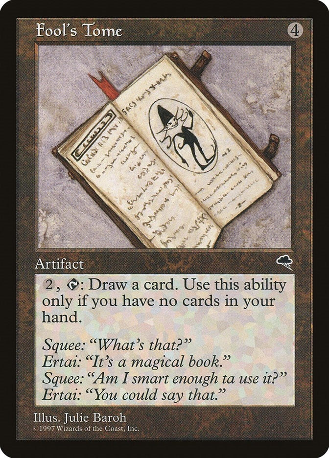 Image for Fool's Tome (289) (TMP) - Magic: The Gathering