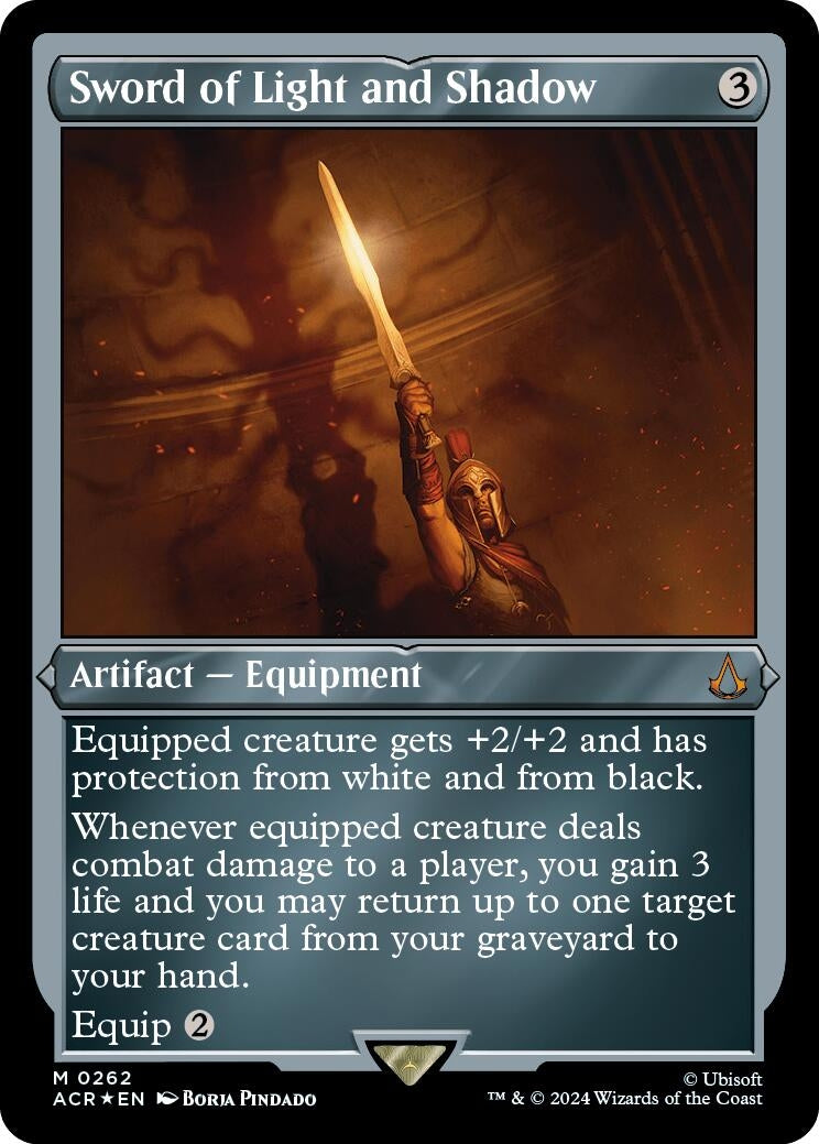 Image for Sword of Light and Shadow (Foil Etched) (262) (ACR) - Magic: The Gathering