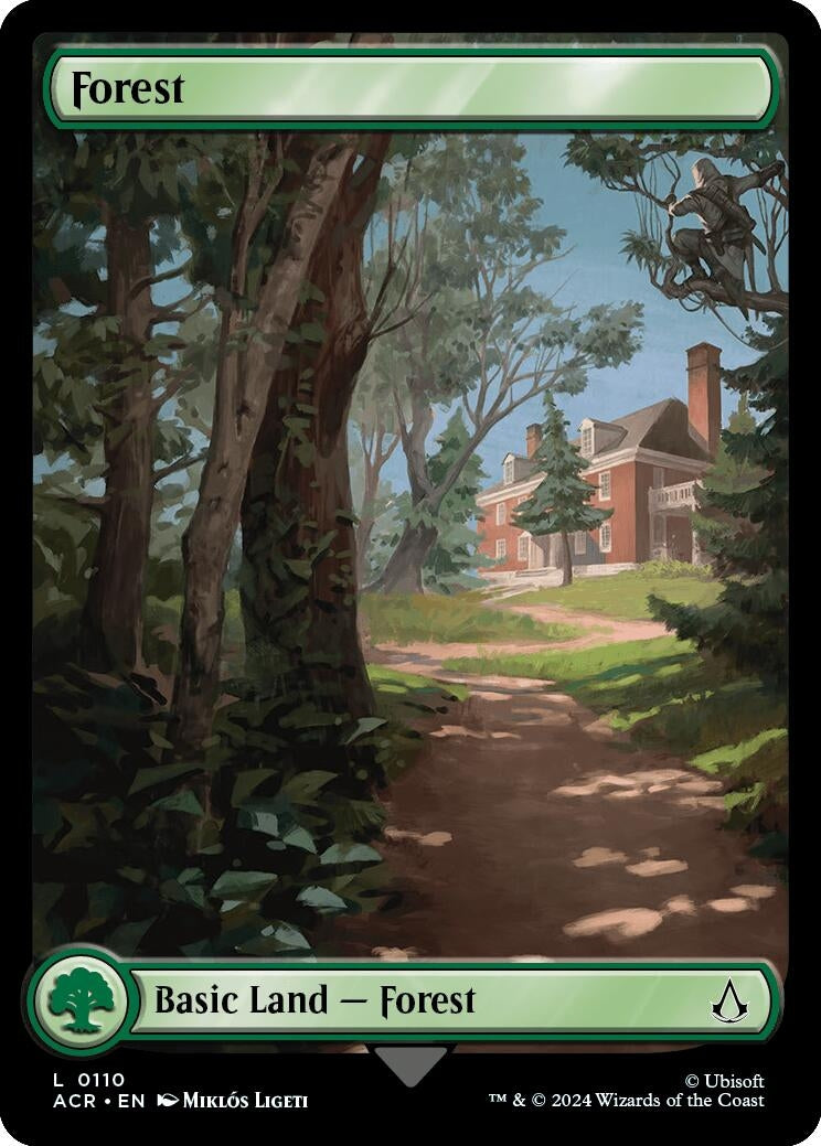 Image for Forest (0110) (110) (ACR) - Magic: The Gathering
