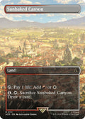 Image for Sunbaked Canyon (Borderless) (111) (ACR) - Magic: The Gathering