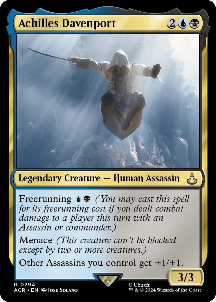 Image for Achilles Davenport (294) (ACR) - Magic: The Gathering