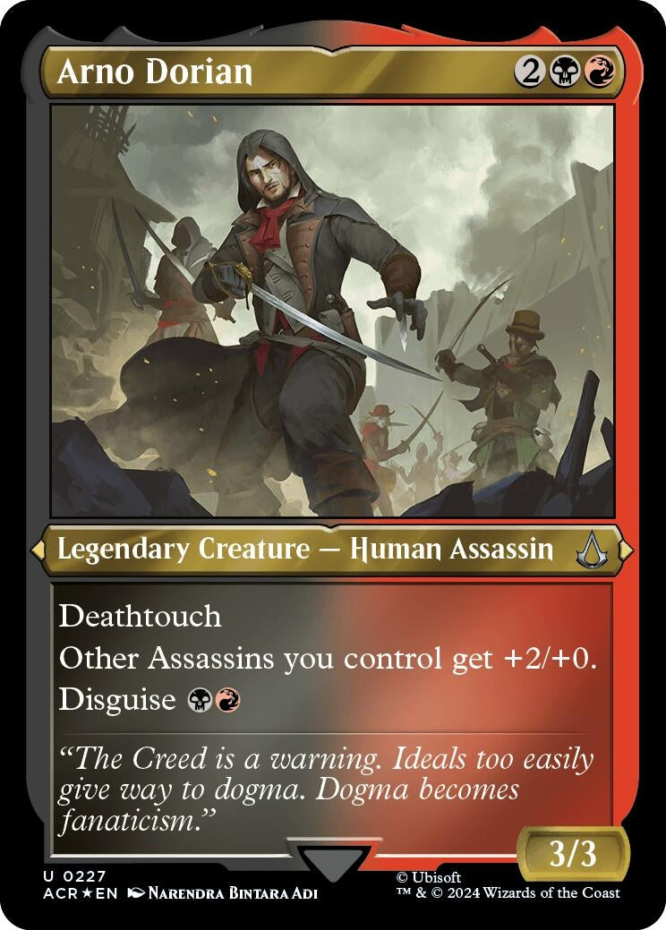 Image for Arno Dorian (Foil Etched) (227) (ACR) - Magic: The Gathering