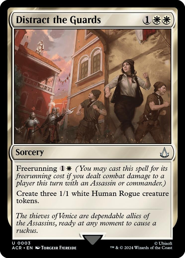 Image for Distract the Guards (3) (ACR) - Magic: The Gathering