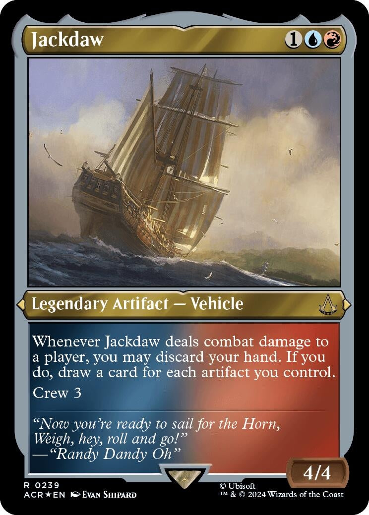 Image for Jackdaw (Foil Etched) (239) (ACR) - Magic: The Gathering