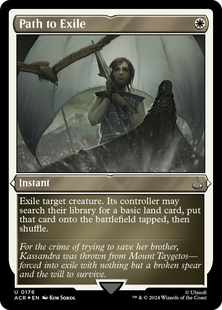 Image for Path to Exile (Foil Etched) (178) (ACR) - Magic: The Gathering